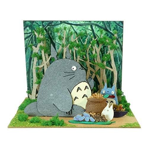 Sankei Miniature Art Kit - Studio Ghibli - Mini Totoro's Feast (My Neighbour Totoro)