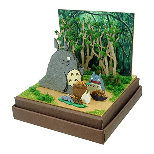 Sankei Miniature Art Kit - Studio Ghibli - Mini Totoro's Feast (My Neighbour Totoro)