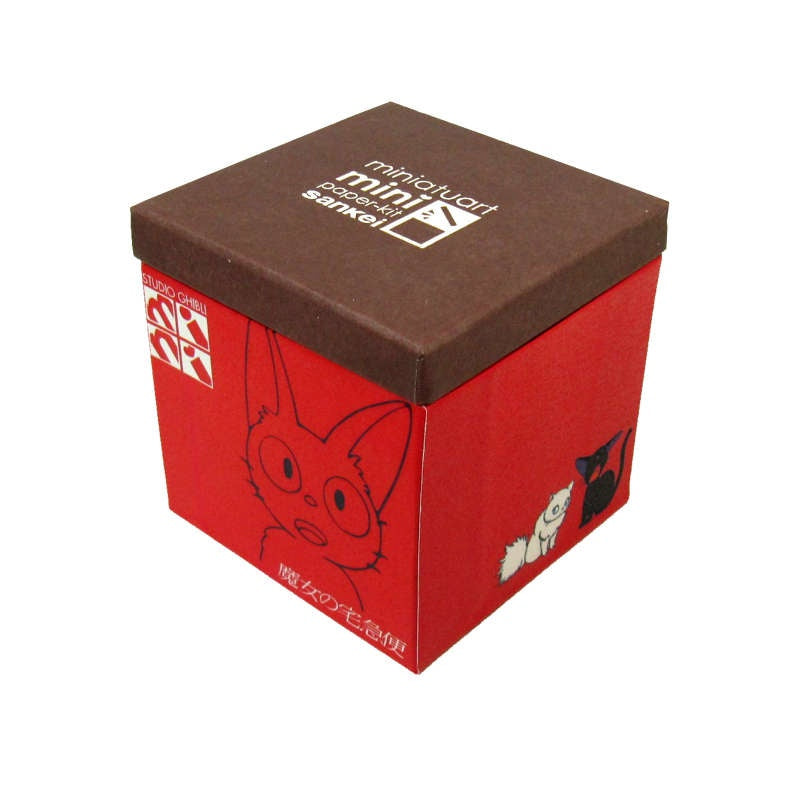 Sankei Miniature Art Kit - Studio Ghibli - Witch's Kiki And Gigi's Family (Kiki's Delivery Service)