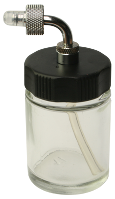 Sparmax 22cc Glass Bottle with Metal Assembly for DH-125 Airbrush