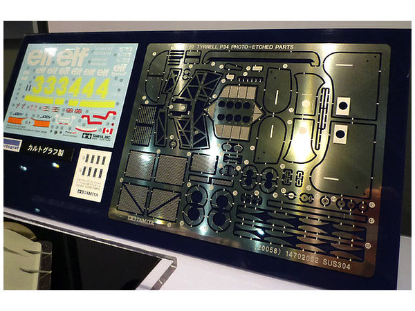 1/20 Tyrrell P34 Six Wheeler 1976 Japan GP w/ Photo-etched Parts (Tamiya Grand Prix Series 58)