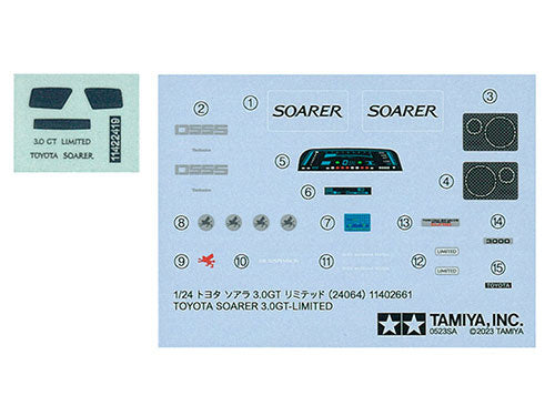 1/24 1986 Toyota Soarer 3.0GT Limited
