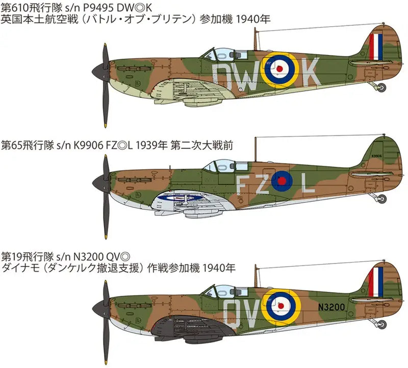 1/48 Supermarine Spitfire Mk.I (Tamiya 1/48 Aircraft Series No.119)