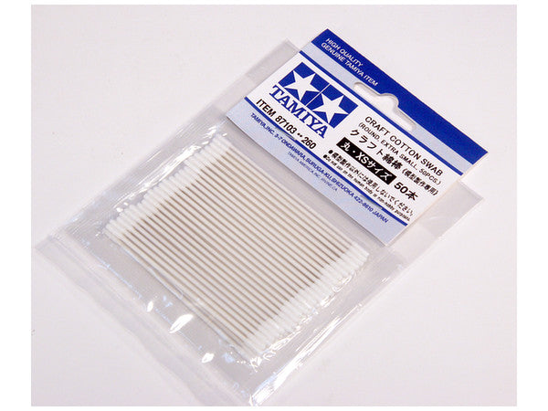Tamiya Round Precision Swab (XS) (50pcs) (87103)