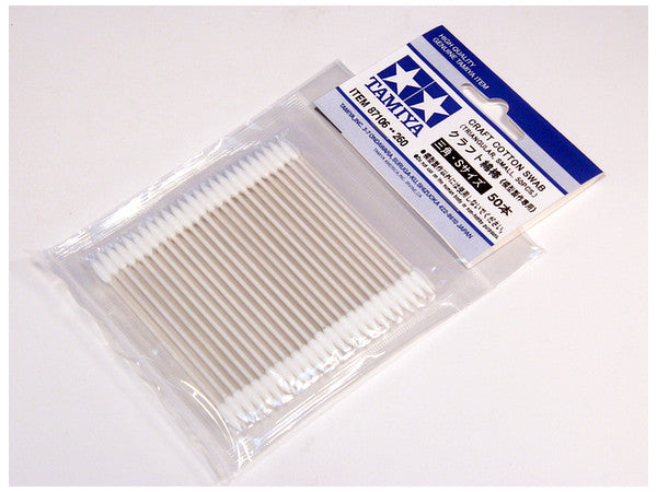 Tamiya Craft Precision Swab (Triangle S) 50pcs (87106)