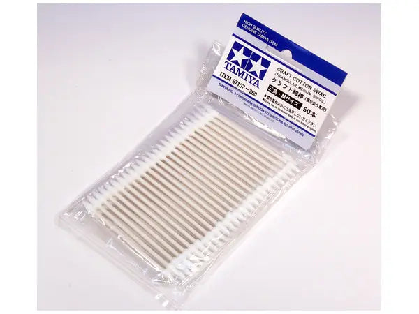 Tamiya Craft Precision Swab (Triangle M) 50pcs (87107)