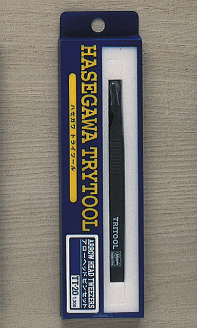 Hasegawa Trytool - Arrow Head Tweezers (TT20)