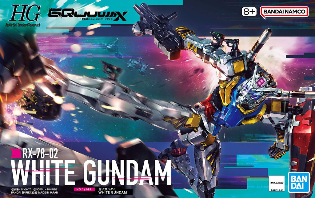 Bandai High Grade (HG) Mobile Suit Gundam GQuuuuuuX 1/144 RX-78-02