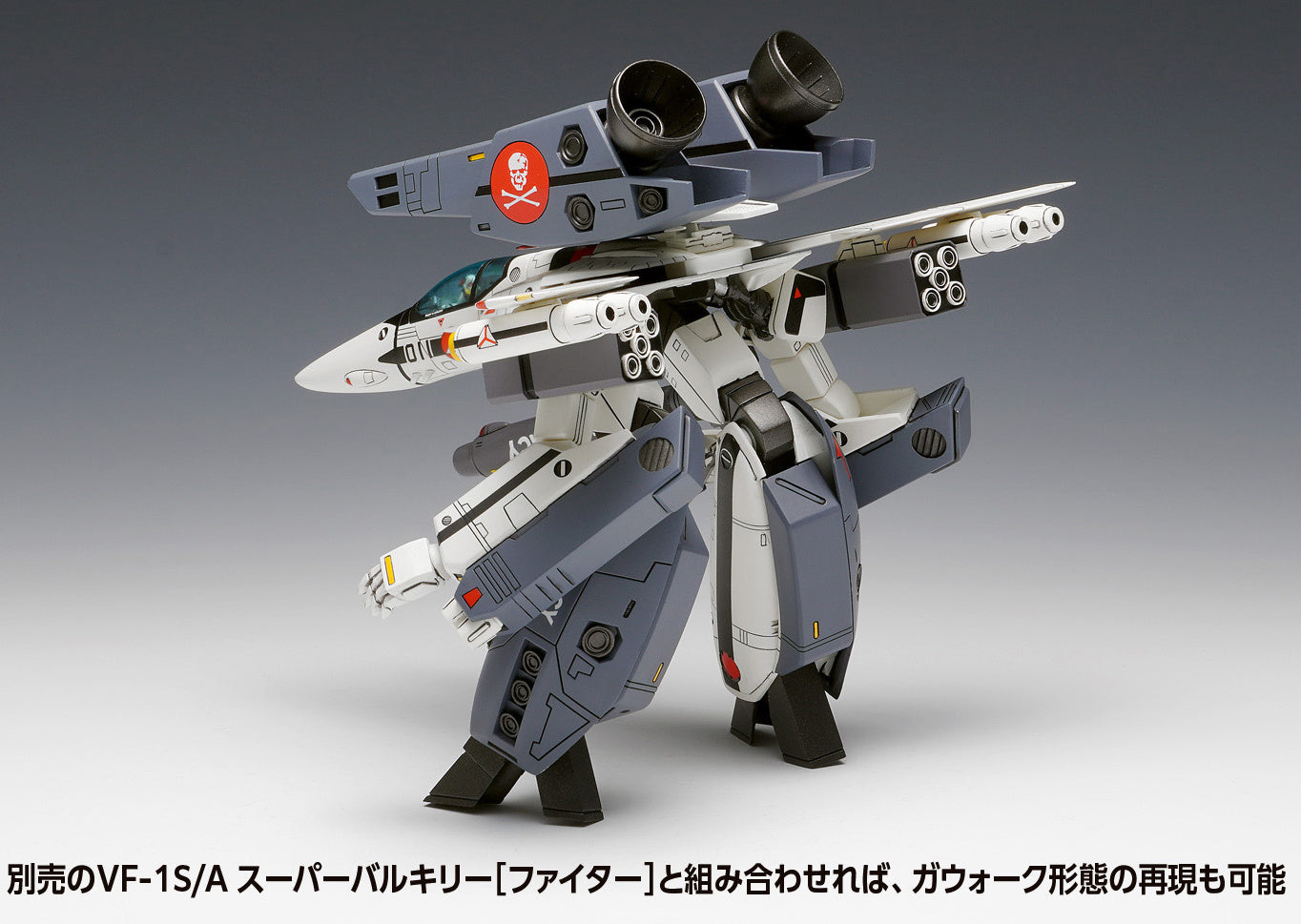 Wave Macross 1/100 VF1-S Super Valkyrie Battroid Roy Focker Custom