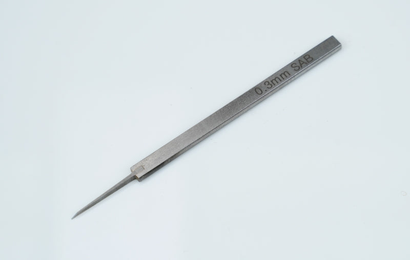 SAB Premium Chisels / Panel Liners / Engravers - 0.3mm
