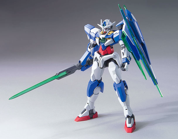 High Grade (HG) Gundam 00 1/144 GNT-0000 Gundam 00 Qan[t]