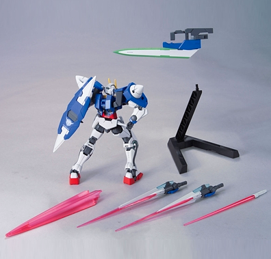High Grade (HG) Gundam 00 1/144 GN-0000+GNR-010 Gundam 00 Raiser + GN Sword III