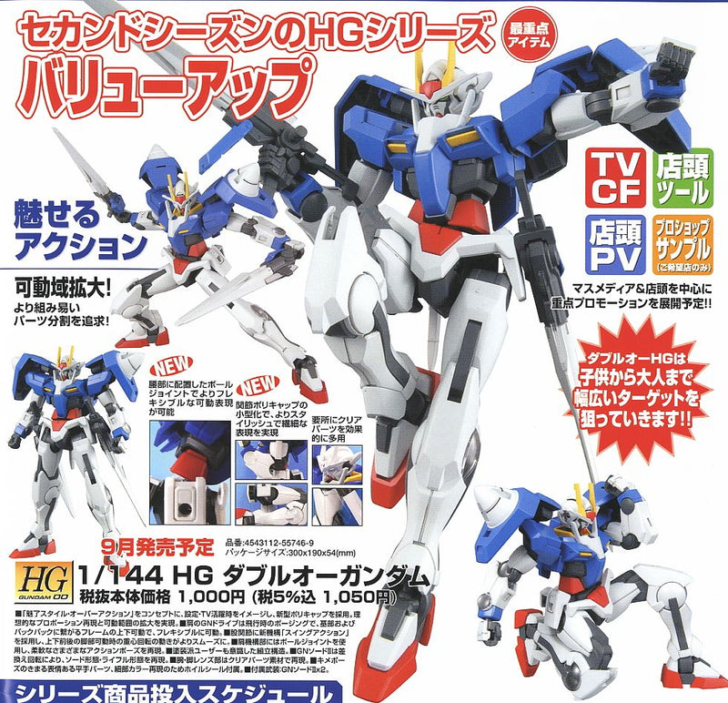 High Grade (HG) Gundam 00 1/144 GN-0000 00 Gundam