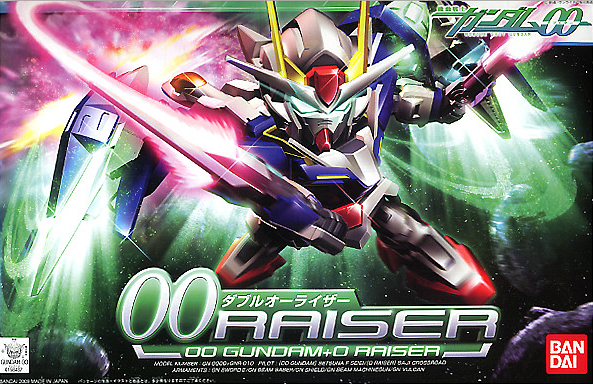 SD Gundam BB322 GN-0000+GNR-010 00 Raiser