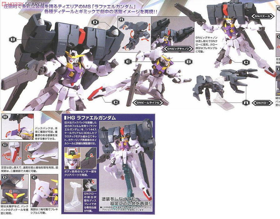 High Grade (HG) Gundam 00 1/144 CB-002 Raphael Gundam