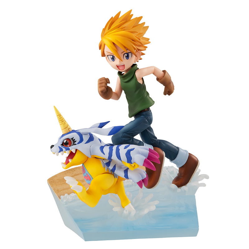 Megahouse G.E.M Series - Digimon - Yamato (Matt) Ishida & Gabumon (2022 Ver.)