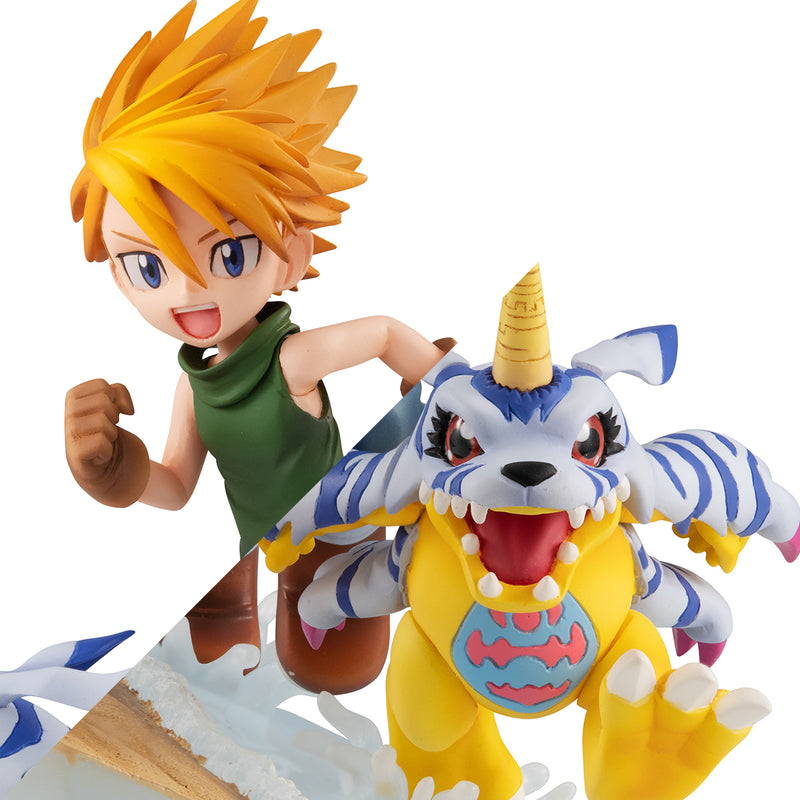 Megahouse G.E.M Series - Digimon - Yamato (Matt) Ishida & Gabumon (2022 Ver.)