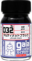 Gaia Color 032 - Gloss Ultimate Black