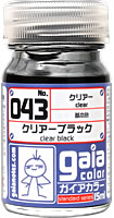 Gaia Clear Color 043 - Clear Black