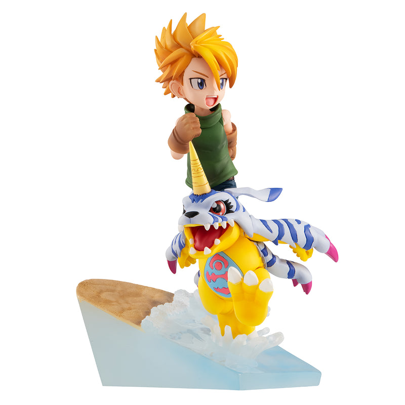 Megahouse G.E.M Series - Digimon - Yamato (Matt) Ishida & Gabumon (2022 Ver.)