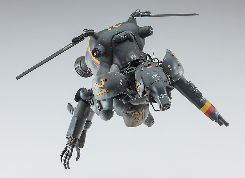 Maschinen Krieger (Ma.K) 1/20 Schwarzer Hund W.H.J.131 Space Type Humanoid Unmanned Interceptor GroBer Hund
