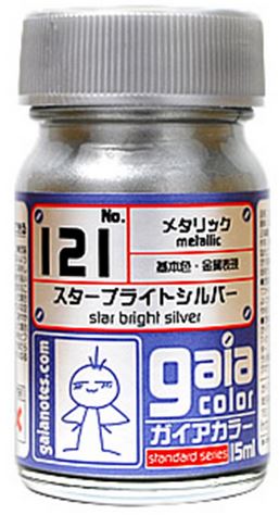 Gaia Metallic Color 121 - Star Bright Silver