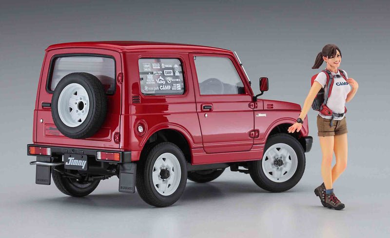 1/24 Suzuki Jimny w/Camp Girl's Figure