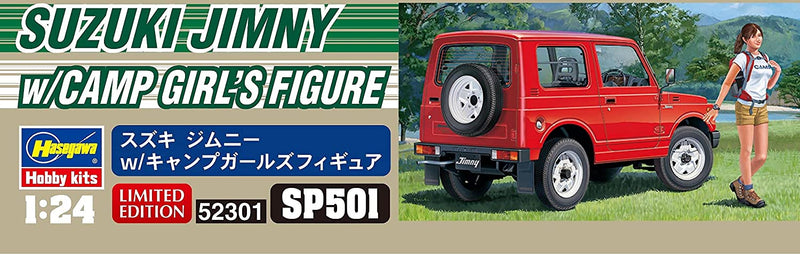 1/24 Suzuki Jimny w/Camp Girl's Figure