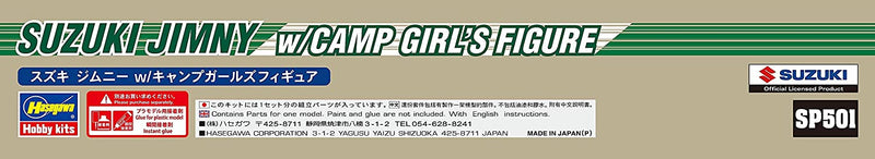 1/24 Suzuki Jimny w/Camp Girl's Figure