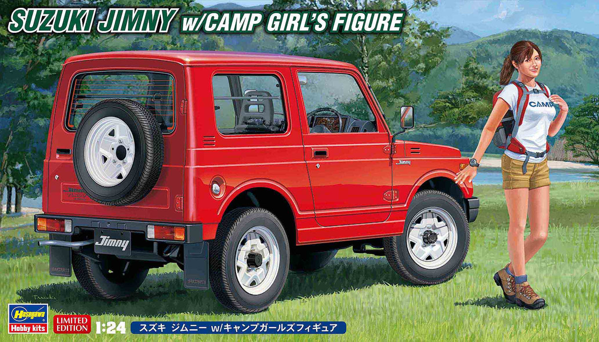 1/24 Suzuki Jimny w/Camp Girl's Figure