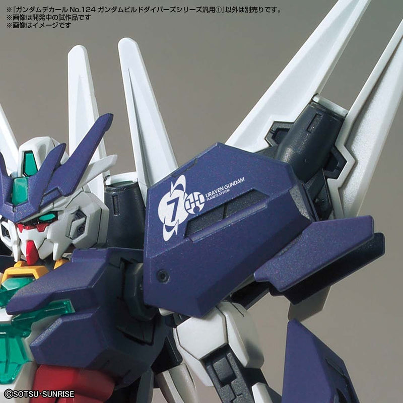 Gundam Decal 124 - Gundam Build Divers Series Multiuse 1
