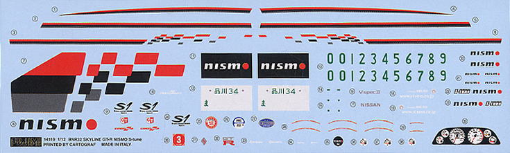 1/12 Nissan Skyline GT-R Nismo S-Tune (BNR32) (Fujimi AXES series)