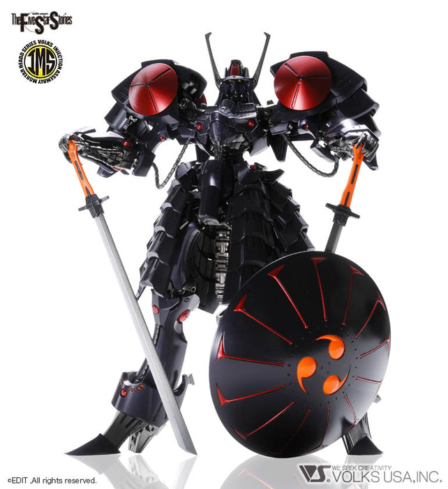 Five Star Stories Injection Assembly Mortar Headd Series (IMS) 1/144 Batsh the Black Knight