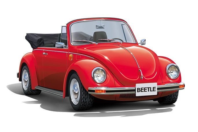 1/24 Volkswagan 15Adk Beetle 1303S Cabriolet '75 (Aoshima The Model Car Series No.75)