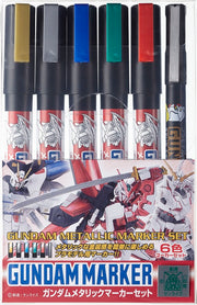 Gundam Marker - Gundam Metallic Color Set