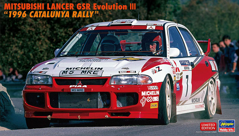 1/24 Mitsubishi Lancer GSR Evolution III 1996 Catalunya Rally