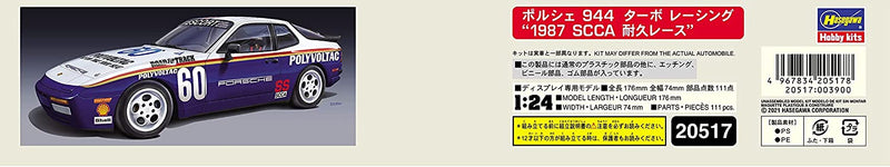 1/24 Porsche 944 Turbo Racing (1987 SCCA Endurance Race)