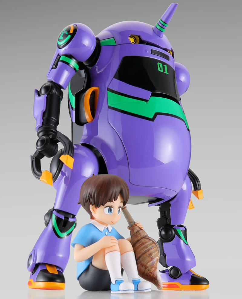 20 MechatroWeGo x EVANGELION Vol.5 1/20 EVA01 'Shogouki' + Shinji Ikari