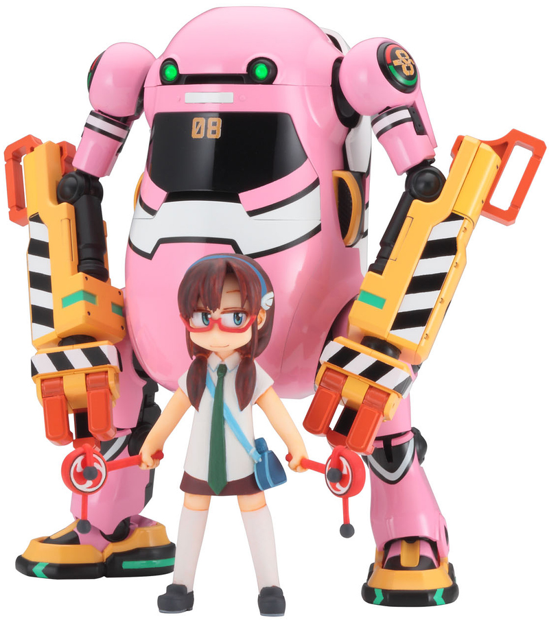 20 MechatroWeGo x EVANGELION Vol.3 1/20 EVA08 "Hachigouki (Power Arm)" + Mari Makinami