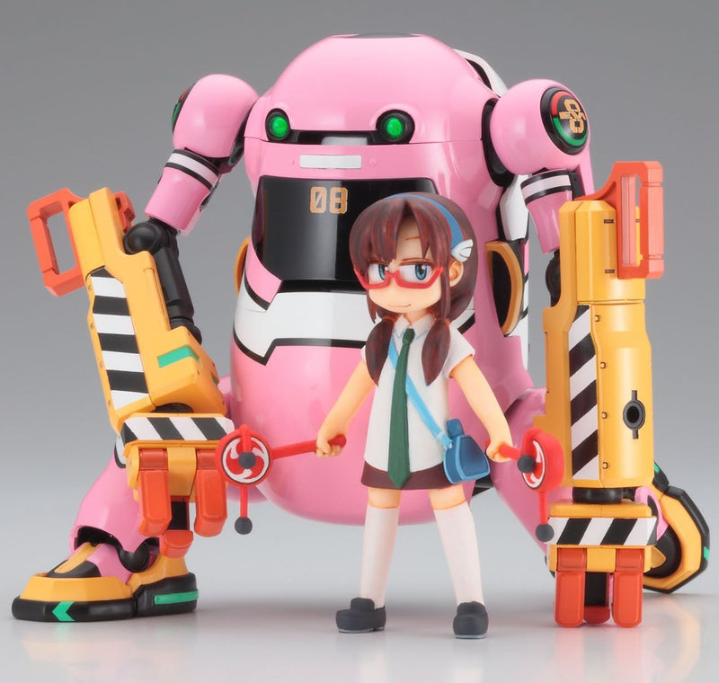 20 MechatroWeGo x EVANGELION Vol.3 1/20 EVA08 "Hachigouki (Power Arm)" + Mari Makinami