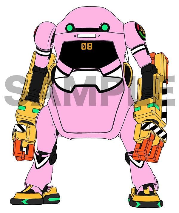 20 MechatroWeGo x EVANGELION Vol.3 1/20 EVA08 "Hachigouki (Power Arm)" + Mari Makinami