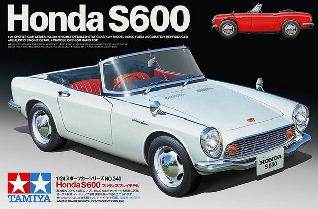 タミヤ1/24 Honda S600 完成品 1/24 Honda S600: スケールモデル｜TAMIYA SHOP ONLINE -タミヤ