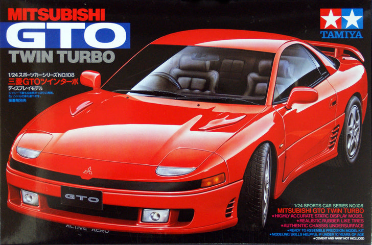 1/24 Mitsubishi GTO Twin Turbo (Tamiya Sports Car Series 108)