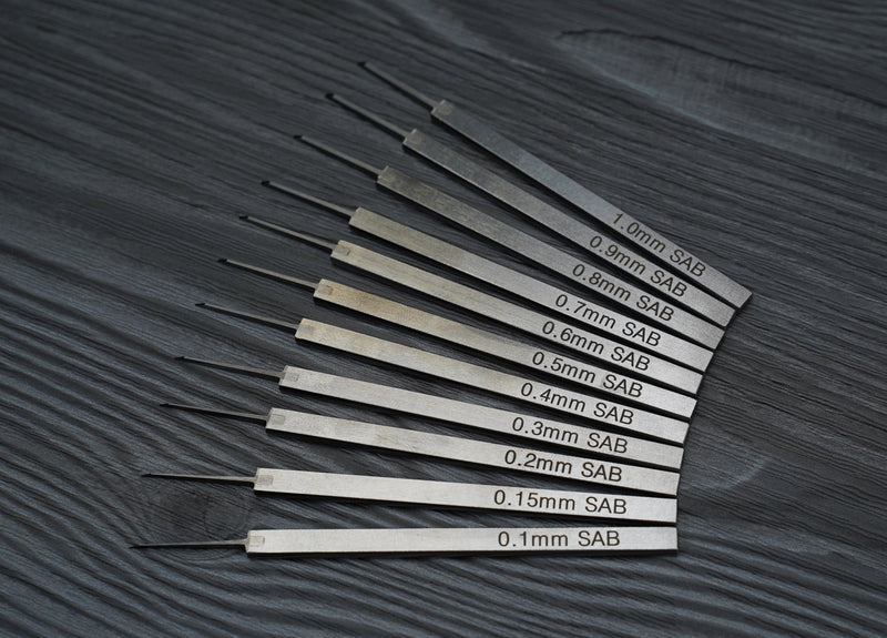 SAB Premium Chisels / Panel Liners / Engravers - 0.6mm