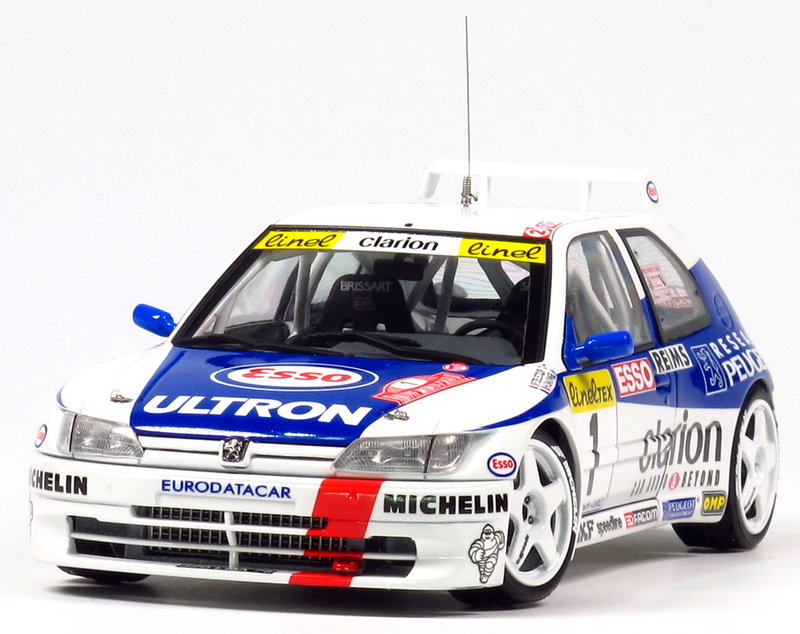 1/24 Peugeot 306 Maxi Monte Carlo Rally (Platz/Nunu PN24009)