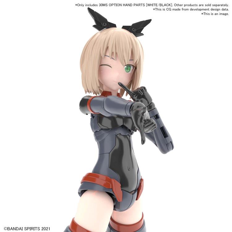 30 Minutes Sisters (30MS) Option Hand Parts (White/Black)