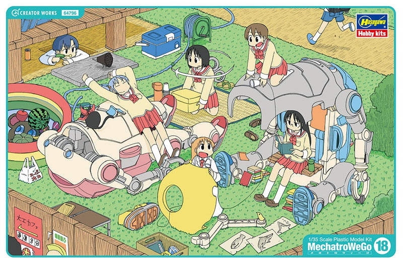 1/35 MechatroWeGo No.18 Warm & Cool (Shinonome Laboratory Version) + Bonus Sticker