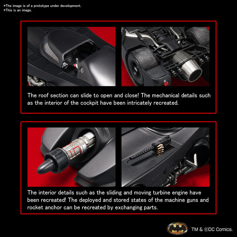 Batman 1/35 Batmobile (Batman Ver.)