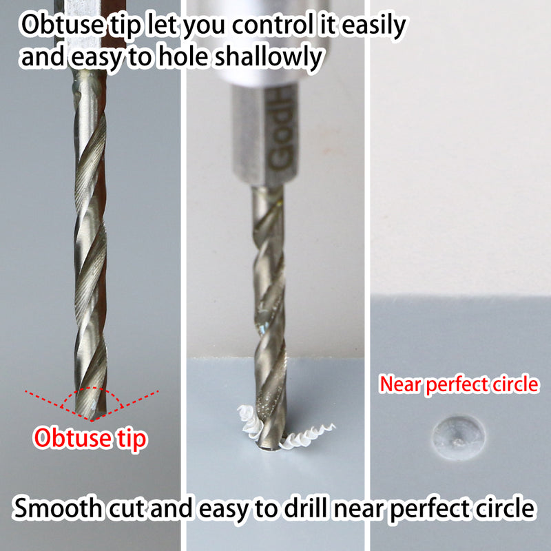 GodHand Quick Attachable Drill Bit Set Limited Set (GH-DBH-SET)