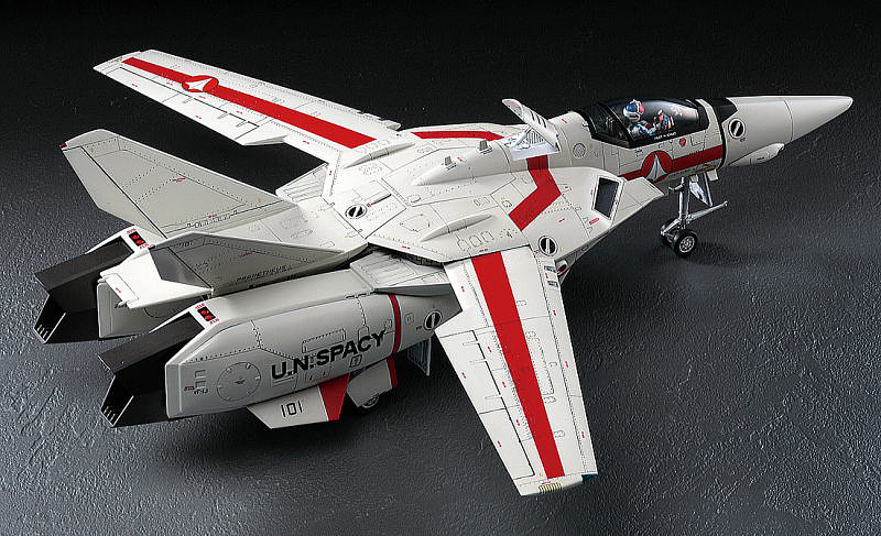 Macross 1/48 VF-1J/A Valkyrie Vermilion Squadron